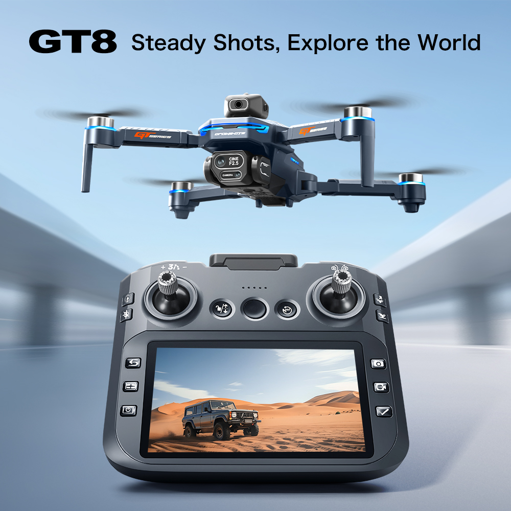 Jjrc Drone X12 - 2026 New GT8 Drone 8K Professional