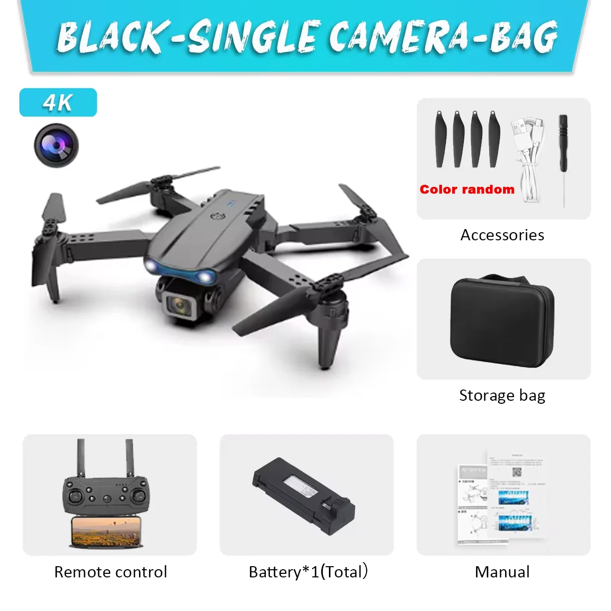 Dual Camera E99Pro HD Drone wi - Eachine Drone E58 ulasan dan harga