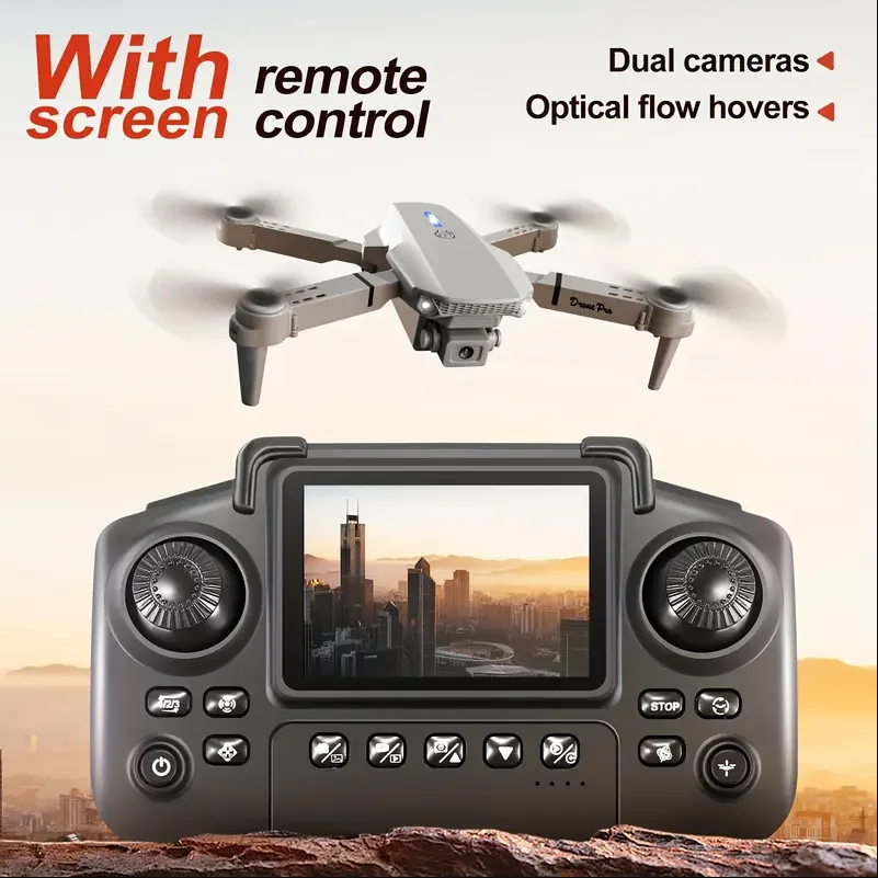 2025 E88 Drone HD Dual Camera, - Eachine Drone E58 ulasan dan harga