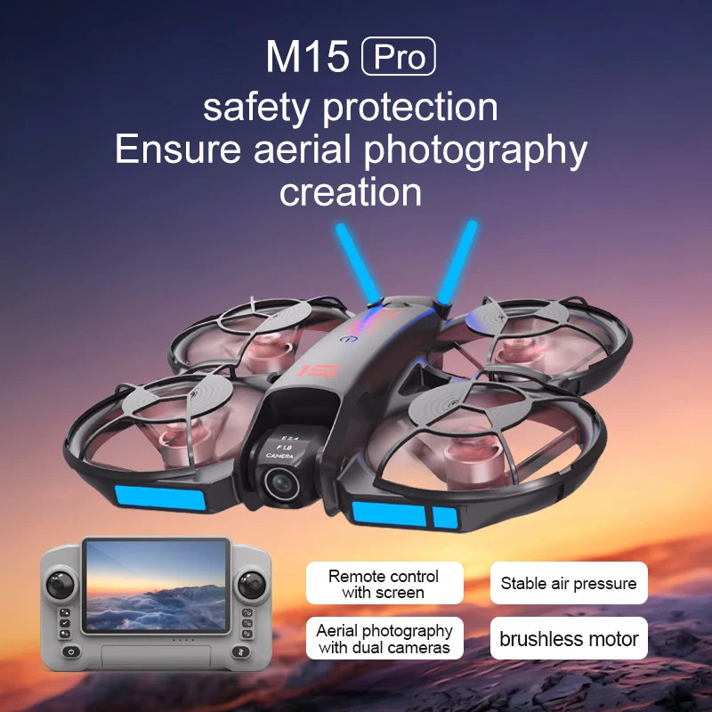 2026 New M15 FPV Drone with Sc - Drone Battery Case ulasan dan harga