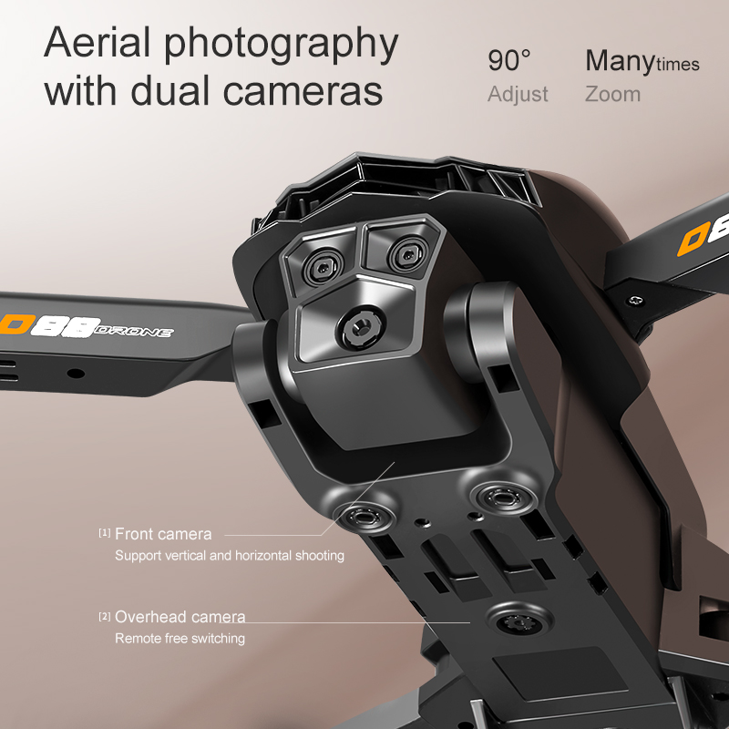 New D88 Drone 8K HD Dual Camer - Jjrc Drone X12 ulasan dan harga