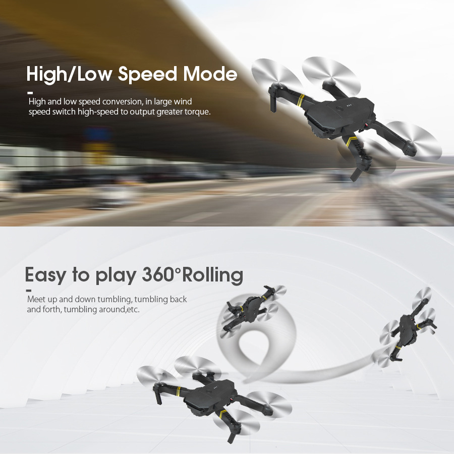 New E88/E58 Professional Aeria - Eachine Drone E58 ulasan dan harga