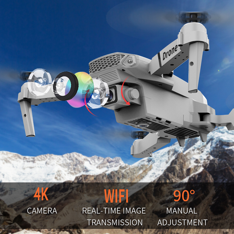New Drone 2.4G RC Quadcopter D - Eachine Drone E58 ulasan dan harga